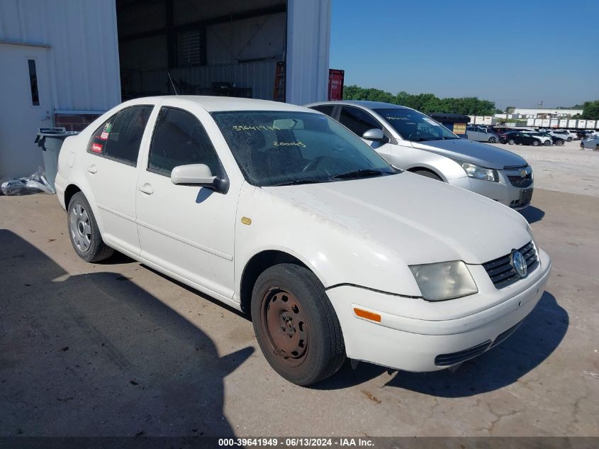 1999 Volkswagen Jetta Gls VIN: 3VWSA29M4XM037600 Lot: 39641949