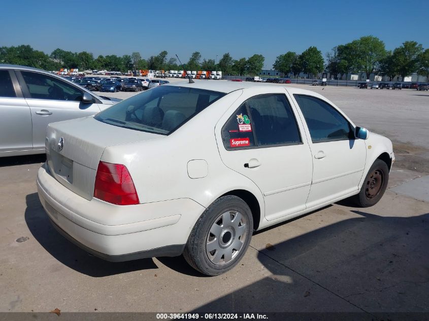 1999 Volkswagen Jetta Gls VIN: 3VWSA29M4XM037600 Lot: 39641949