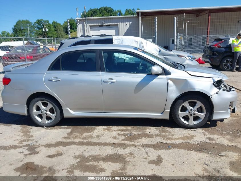 2011 Toyota Corolla S/Le VIN: 2T1BU4EE0BC702580 Lot: 39641987