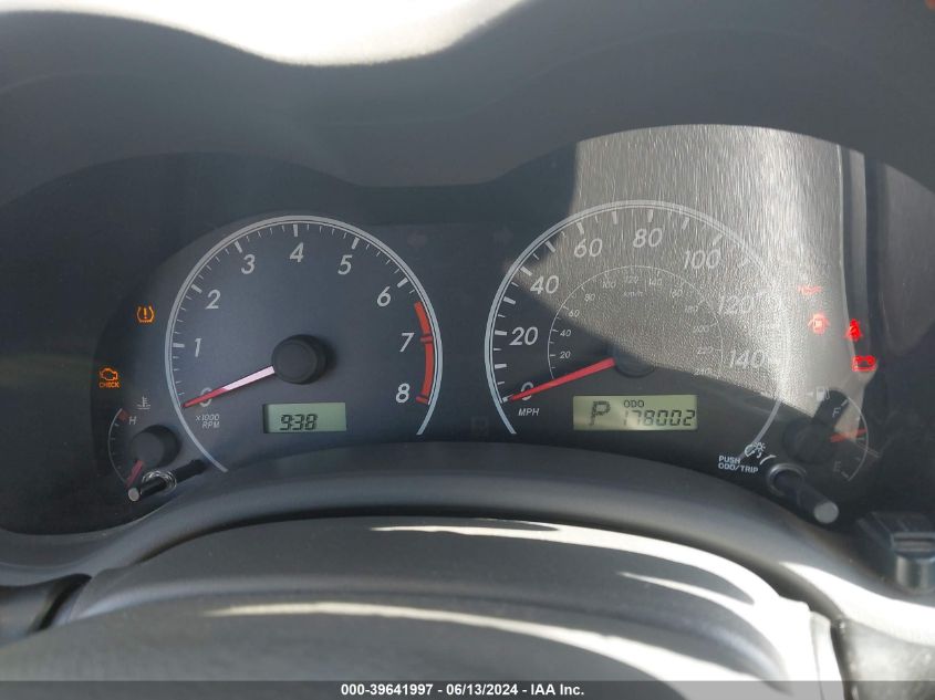 2009 Toyota Corolla VIN: 1NXBU40E69Z035448 Lot: 39641997