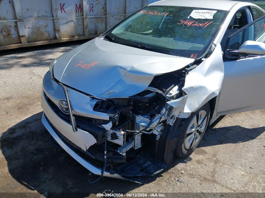 2017 Toyota Prius Two VIN: JTDKBRFU6H3559290 Lot: 39642004