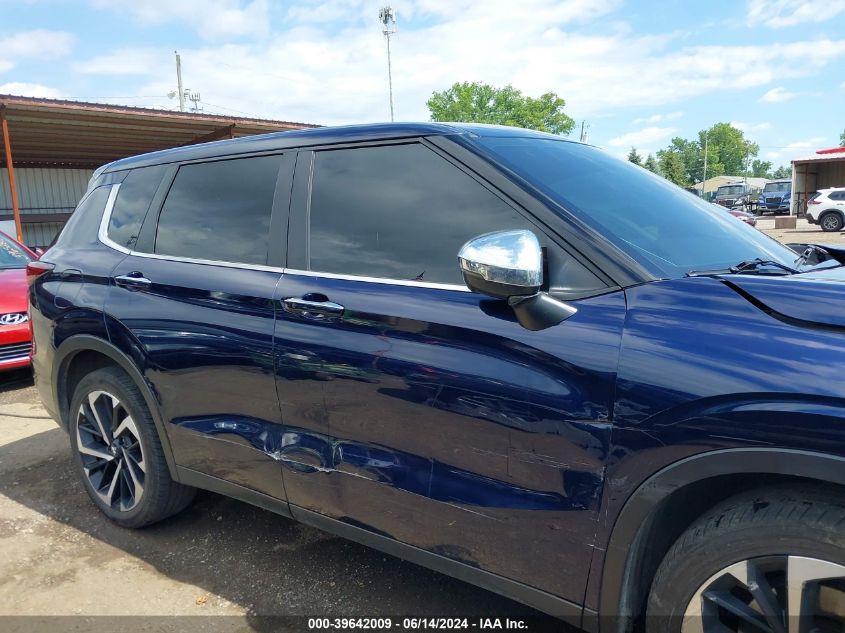 2022 Mitsubishi Outlander Black Edition S-Awc/Se 2.5 S-Awc/Se Launch Edition S-Awc VIN: JA4J4UA85NZ038597 Lot: 39642009