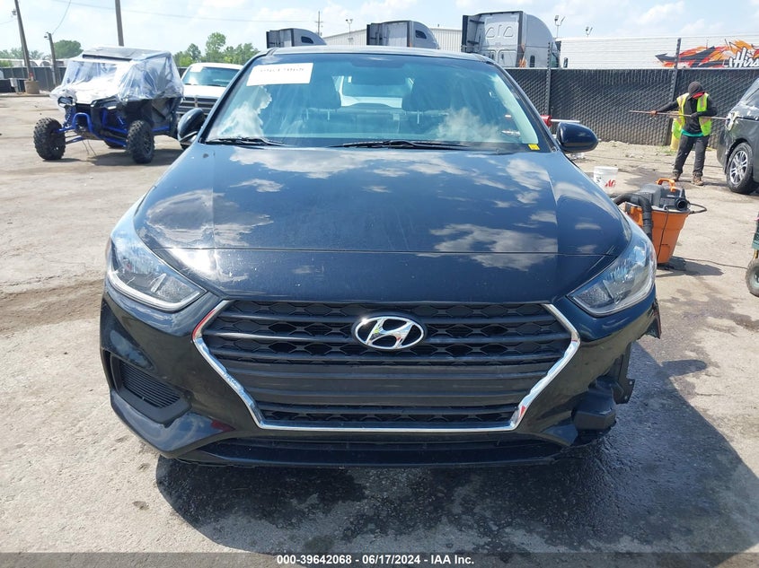 2018 Hyundai Accent Se VIN: 3KPC24A30JE035301 Lot: 39642068