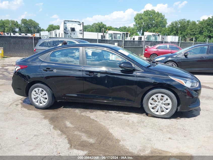 2018 Hyundai Accent Se VIN: 3KPC24A30JE035301 Lot: 39642068