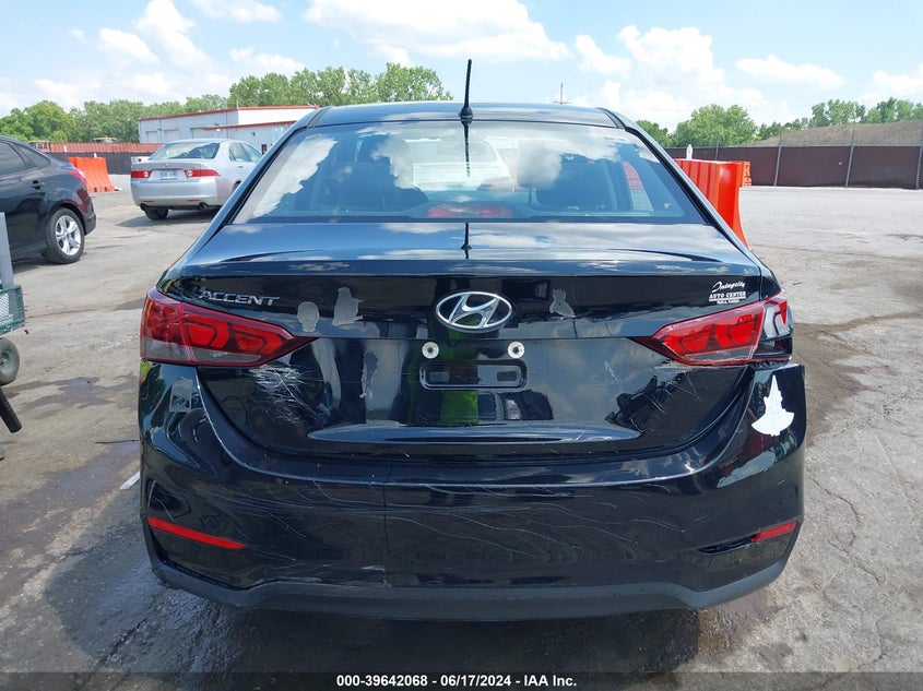 2018 Hyundai Accent Se VIN: 3KPC24A30JE035301 Lot: 39642068