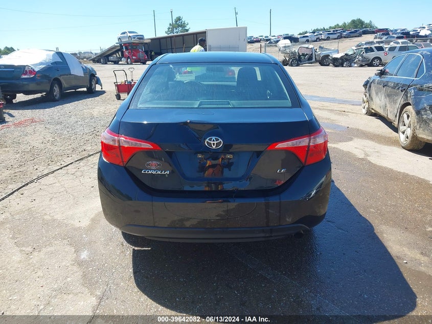 2017 Toyota Corolla Le VIN: 5YFBURHEXHP627050 Lot: 39642082