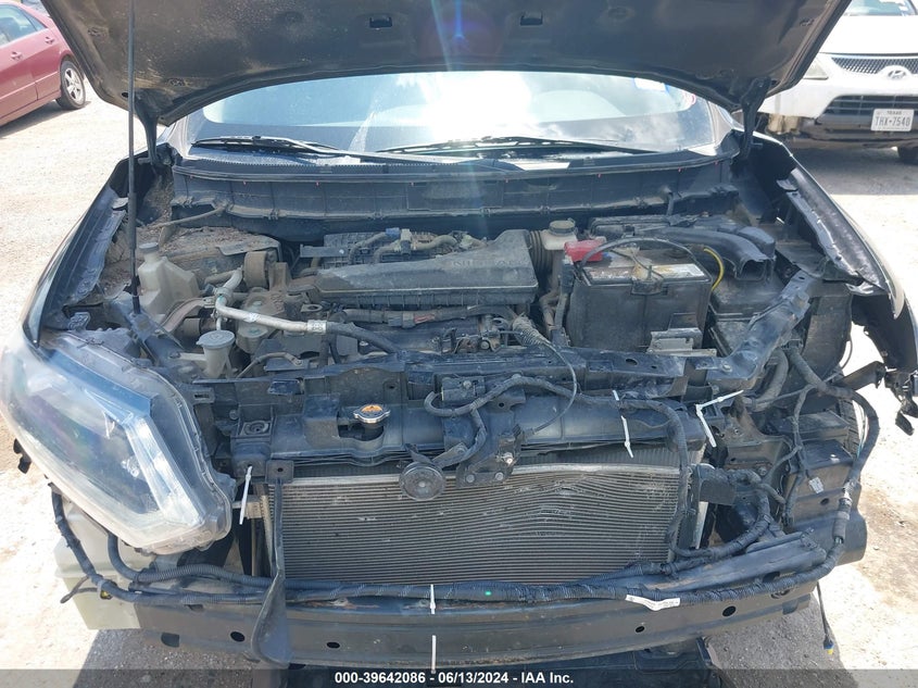 2016 Nissan Rogue Sv VIN: KNMAT2MVXGP694372 Lot: 39642086