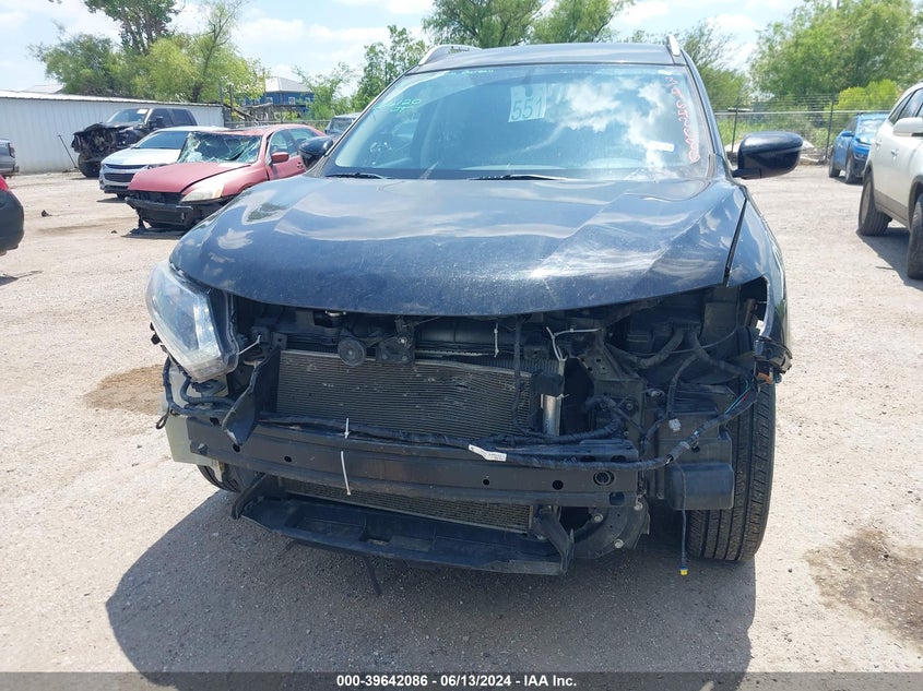 2016 Nissan Rogue Sv VIN: KNMAT2MVXGP694372 Lot: 39642086