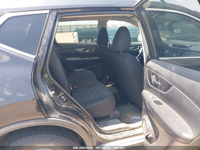 2016 Nissan Rogue Sv VIN: KNMAT2MVXGP694372 Lot: 39642086