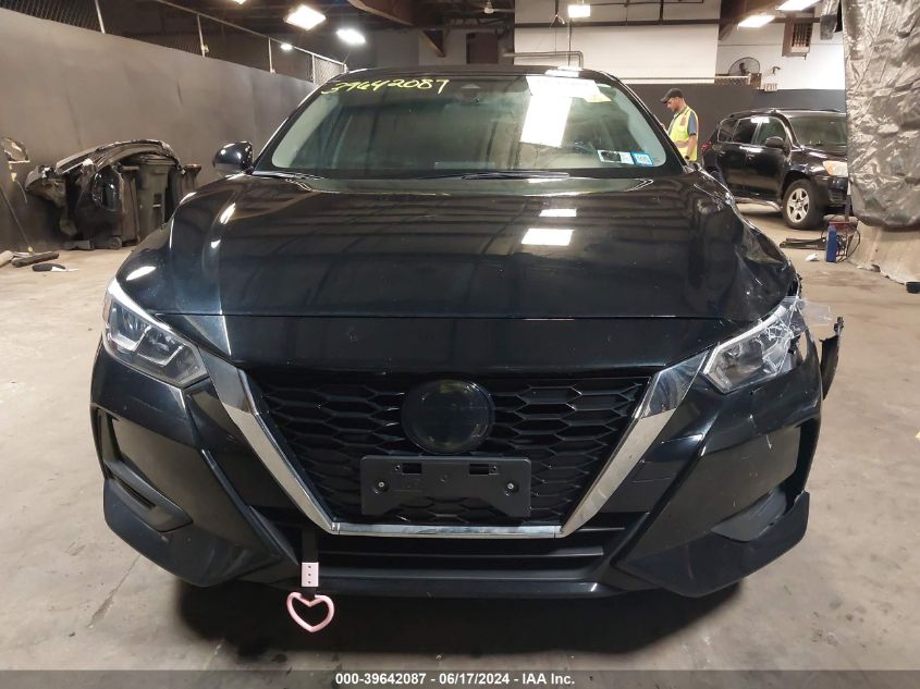 2022 Nissan Sentra S Xtronic Cvt VIN: 3N1AB8BV5NY207179 Lot: 39642087