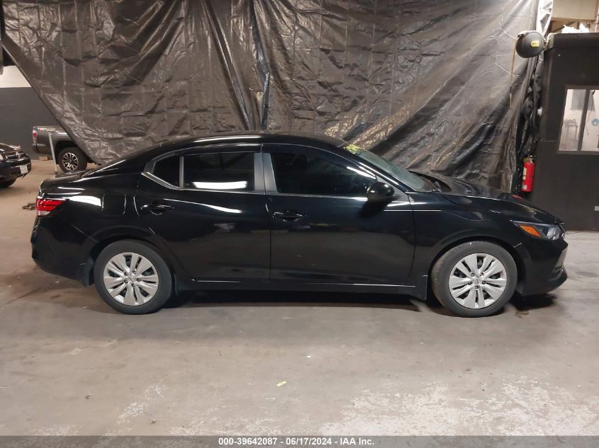2022 Nissan Sentra S Xtronic Cvt VIN: 3N1AB8BV5NY207179 Lot: 39642087