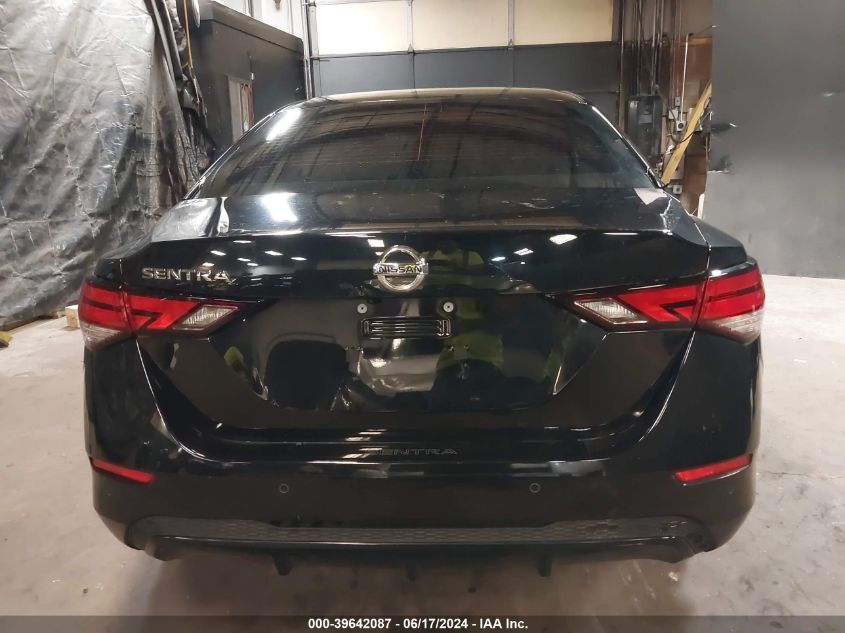 2022 Nissan Sentra S Xtronic Cvt VIN: 3N1AB8BV5NY207179 Lot: 39642087