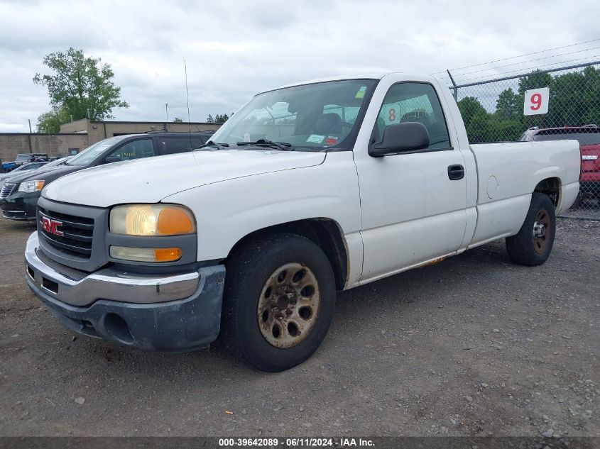 2005 GMC Sierra 1500 Work Truck VIN: 1GTEC14X95Z109151 Lot: 39642089