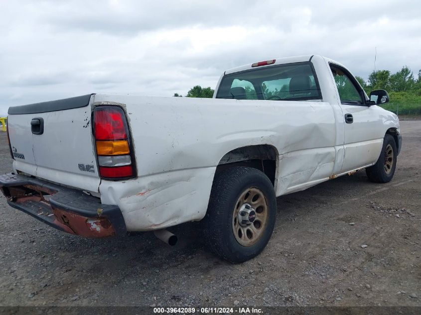 2005 GMC Sierra 1500 Work Truck VIN: 1GTEC14X95Z109151 Lot: 39642089