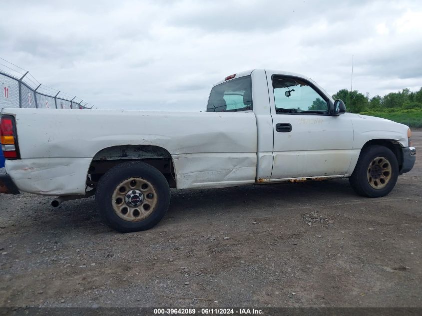 2005 GMC Sierra 1500 Work Truck VIN: 1GTEC14X95Z109151 Lot: 39642089