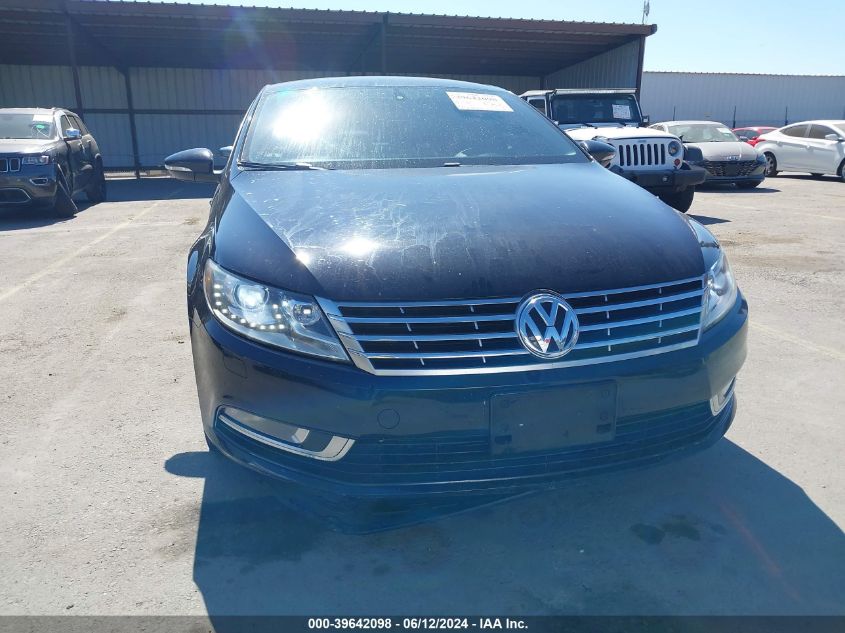 2013 Volkswagen Cc 2.0T Sport VIN: WVWBP7AN2DE558156 Lot: 39642098