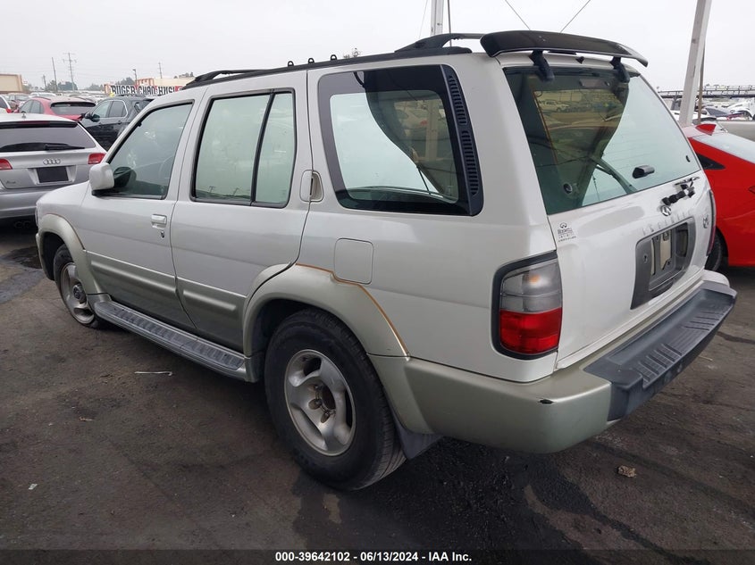 1999 Infiniti Qx4 VIN: JNRAR05Y0XW045407 Lot: 39642102