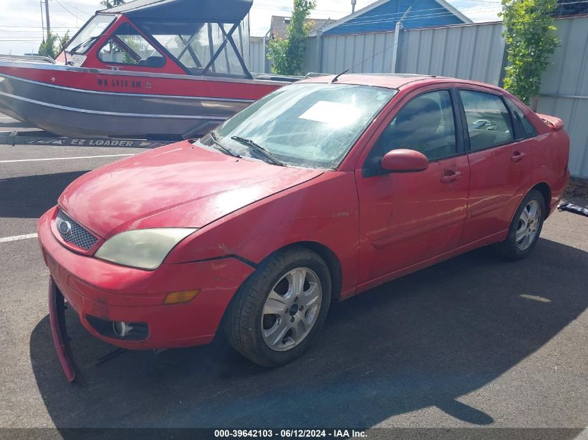 2005 Ford Focus Zx4 VIN: 1FAHP38Z65W115442 Lot: 39642103