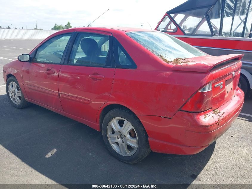 2005 Ford Focus Zx4 VIN: 1FAHP38Z65W115442 Lot: 39642103