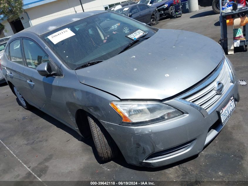 2014 Nissan Sentra Sv VIN: 3N1AB7AP0EY269201 Lot: 39642118