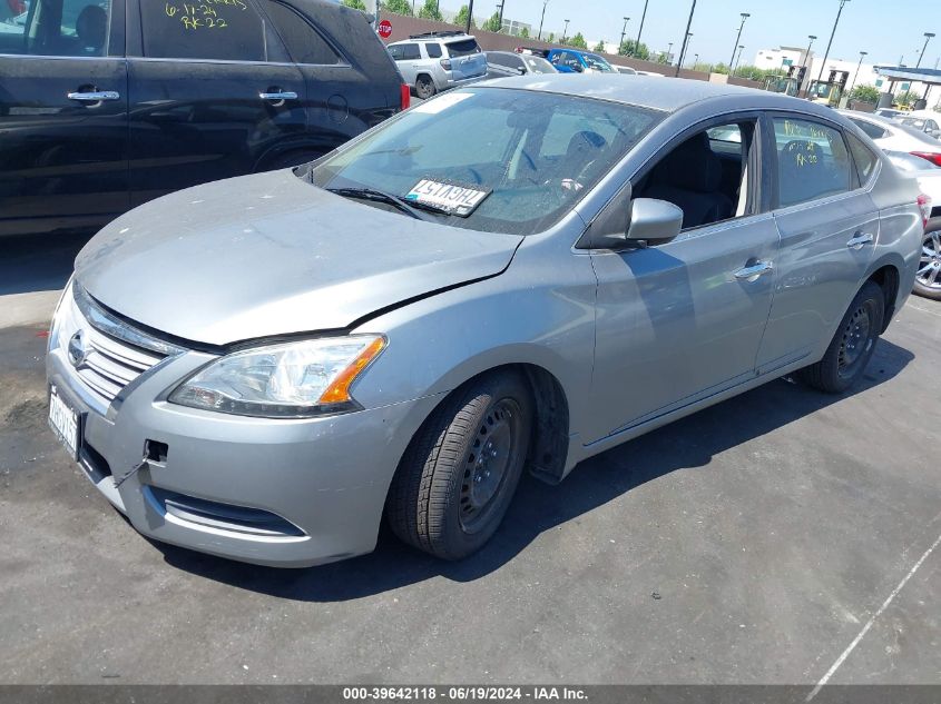 2014 NISSAN SENTRA SV - 3N1AB7AP0EY269201