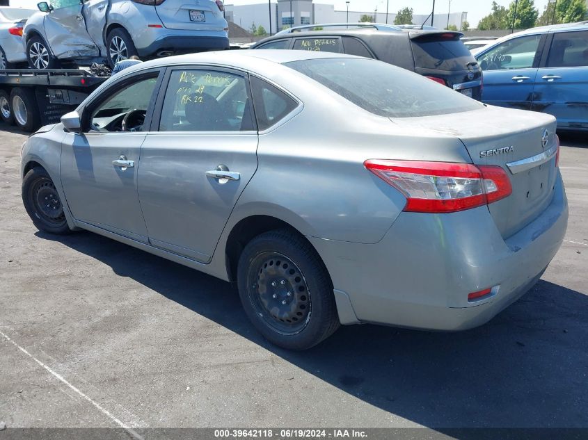 2014 NISSAN SENTRA SV - 3N1AB7AP0EY269201