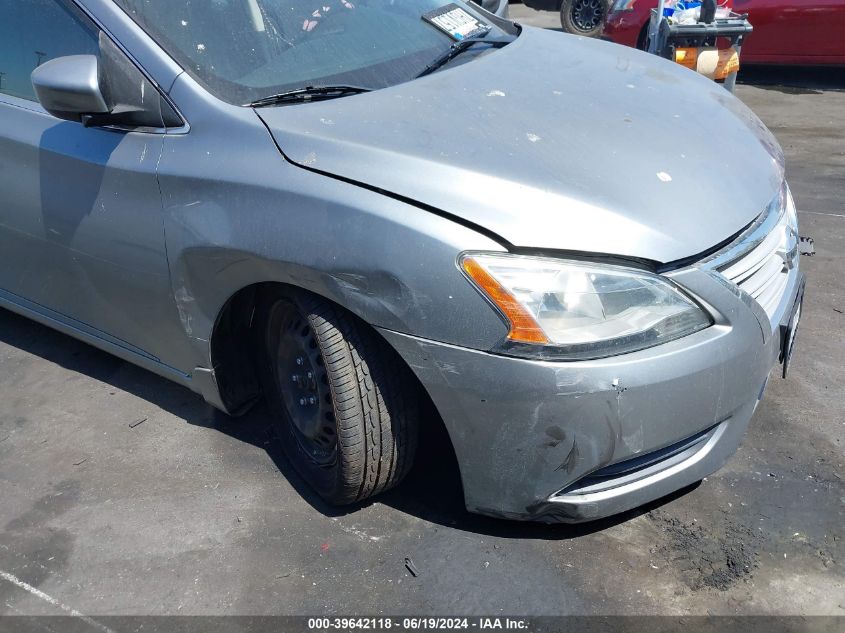 2014 Nissan Sentra Sv VIN: 3N1AB7AP0EY269201 Lot: 39642118