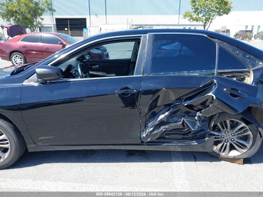 2016 Toyota Camry Se VIN: 4T1BF1FK0GU173277 Lot: 39642126