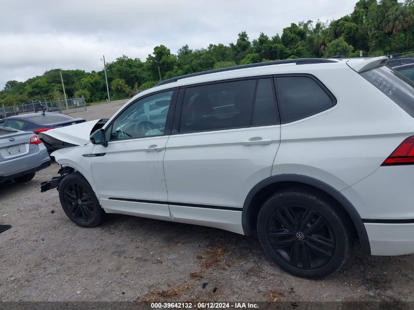 2022 Volkswagen Tiguan 2.0T Se R-Line Black VIN: 3VVCB7AX6NM009724 Lot: 39642132