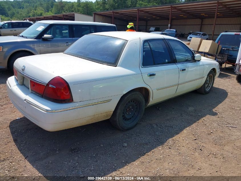 2000 Mercury Grand Marquis Ls VIN: 2MEFM75W1YX697811 Lot: 39642139