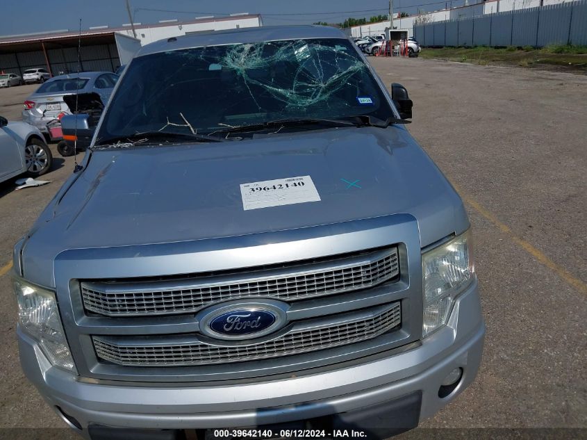 2012 Ford F-150 Platinum VIN: 1FTFW1CT7CFB34459 Lot: 39642140