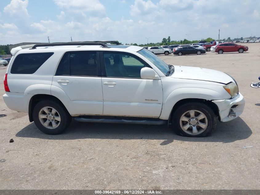 2006 Toyota 4Runner Sr5 Sport V6 VIN: JTEZU14R760081500 Lot: 39642169