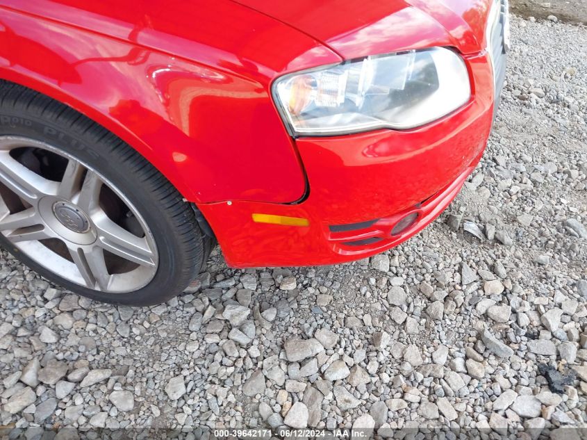 2007 Audi A4 2.0T VIN: WAUDF78EX7A082717 Lot: 39642171