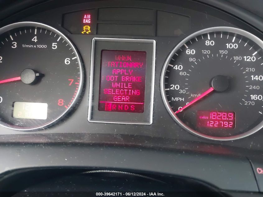 2007 Audi A4 2.0T VIN: WAUDF78EX7A082717 Lot: 39642171