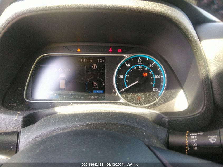 2019 NISSAN LEAF SV - 1N4AZ1CP2KC305905