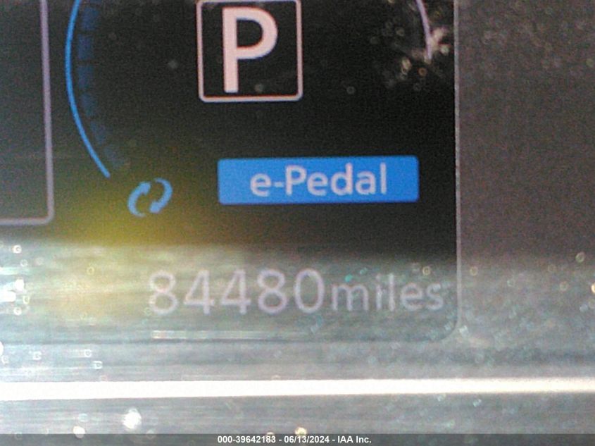 2019 NISSAN LEAF SV - 1N4AZ1CP2KC305905