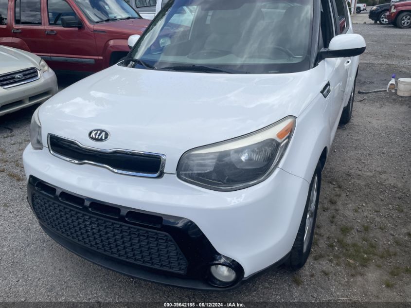 2016 Kia Soul + VIN: KNDJP3A56G7378112 Lot: 39642185