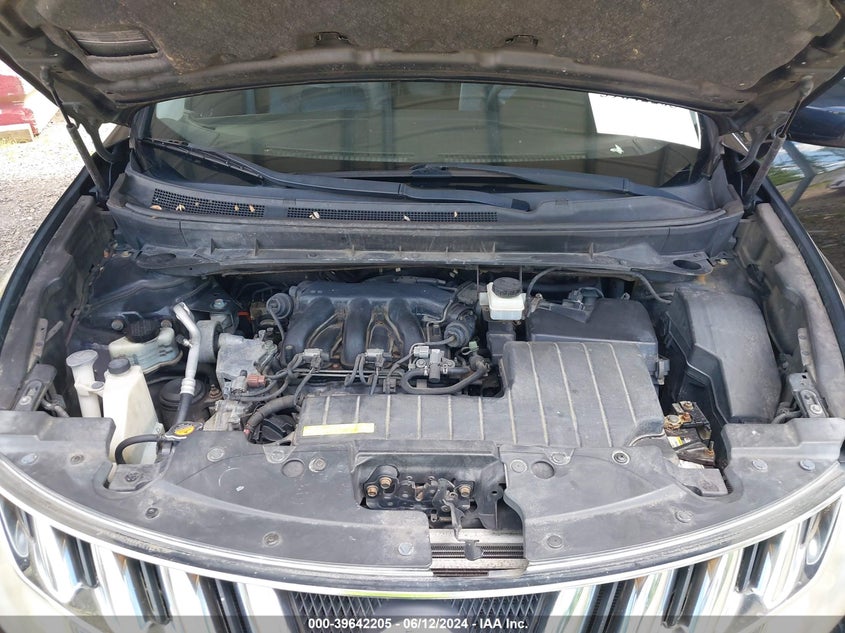 2010 Nissan Murano Sl VIN: JN8AZ1MW5AW116621 Lot: 39642205