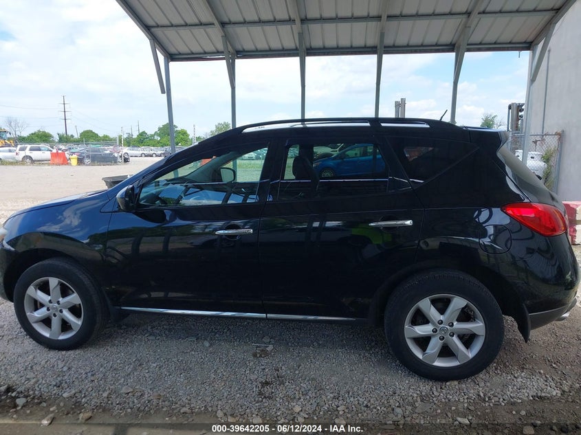 2010 Nissan Murano Sl VIN: JN8AZ1MW5AW116621 Lot: 39642205