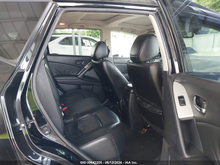 2010 Nissan Murano Sl VIN: JN8AZ1MW5AW116621 Lot: 39642205