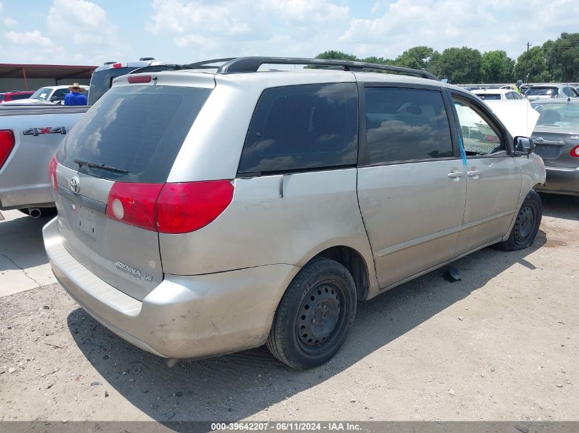 2008 Toyota Sienna Ce VIN: 5TDZK23C48S109945 Lot: 39642207