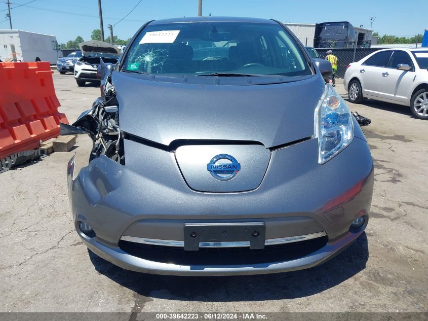 1N4AZ0CP6EC337707 2014 Nissan Leaf Sv