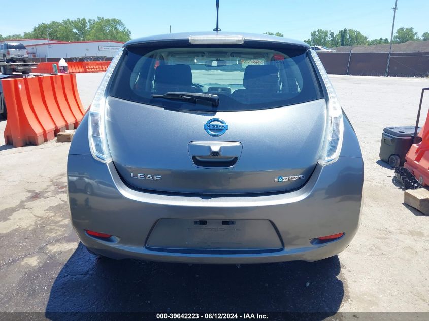 1N4AZ0CP6EC337707 2014 Nissan Leaf Sv