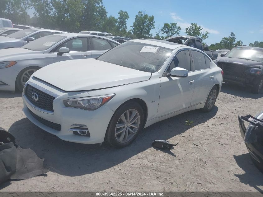 2016 INFINITI Q50 2.0T BASE/2.0T PREMIUM - JN1CV7AR6GM251163
