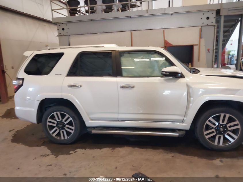 2020 Toyota 4Runner Limited VIN: JTEBU5JRXL5760270 Lot: 39642228