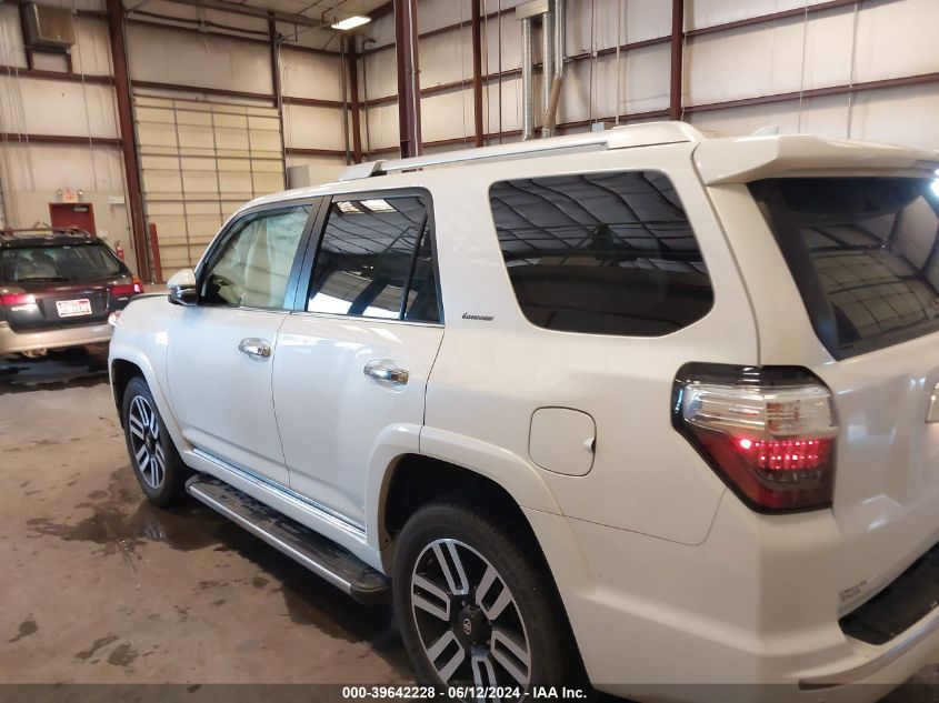 2020 Toyota 4Runner Limited VIN: JTEBU5JRXL5760270 Lot: 39642228