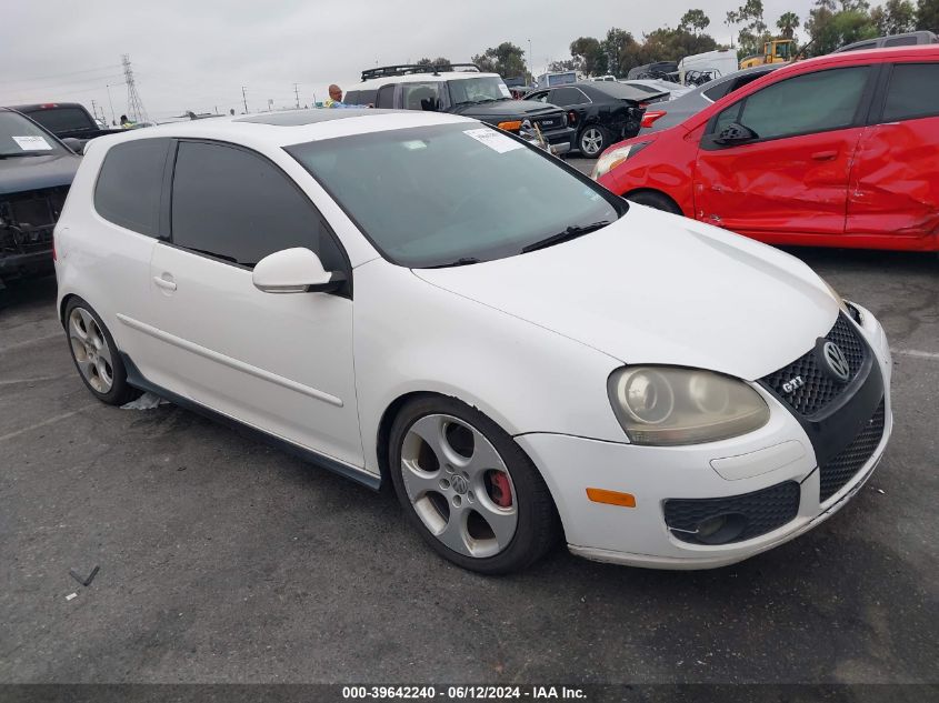 2008 Volkswagen Gti 2-Door VIN: WVWEV71K58W031723 Lot: 39642240