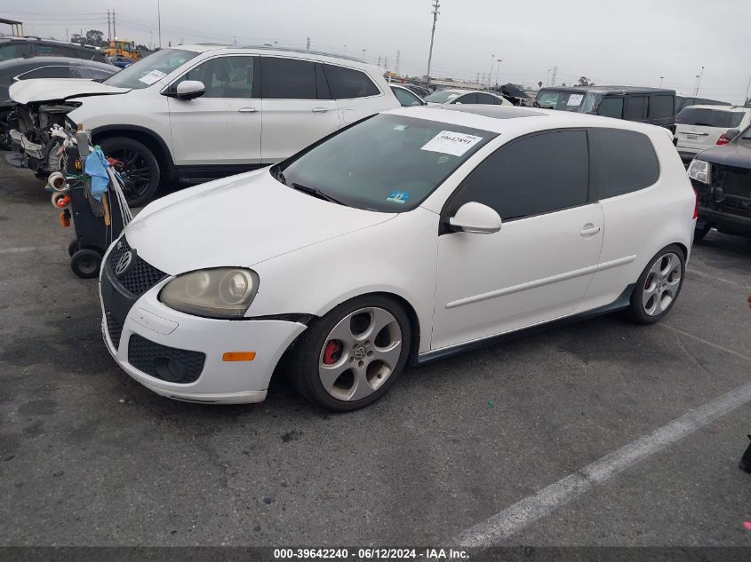 2008 Volkswagen Gti 2-Door VIN: WVWEV71K58W031723 Lot: 39642240