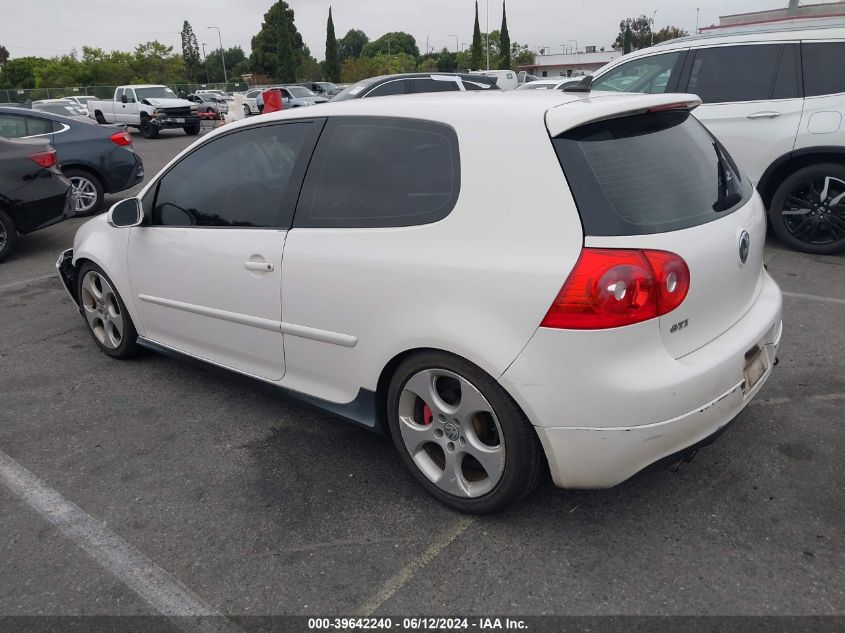 2008 Volkswagen Gti 2-Door VIN: WVWEV71K58W031723 Lot: 39642240