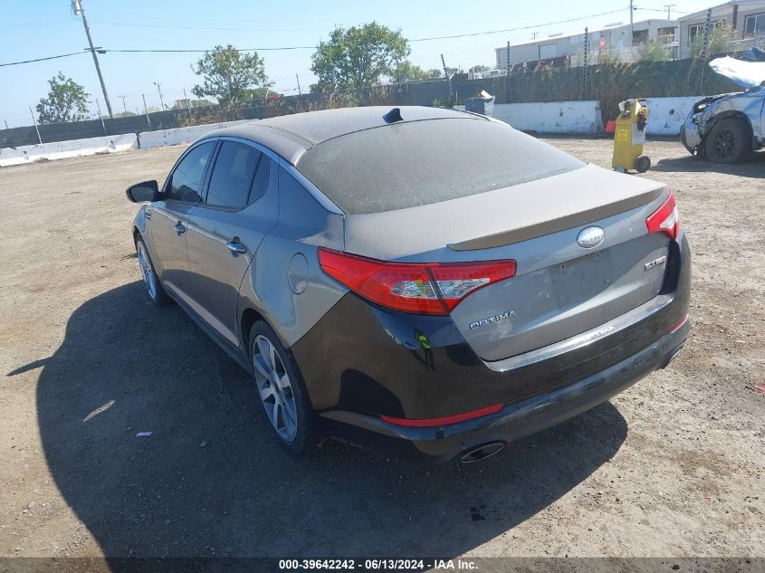 2013 Kia Optima Sx VIN: 5XXGR4A65DG236999 Lot: 39642242